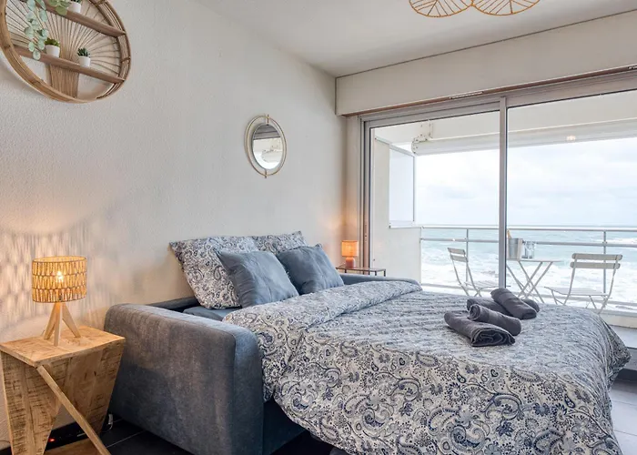 Premium Ocean View Studio, Balcony & Pool Apartamento Les Sables-dʼOlonne