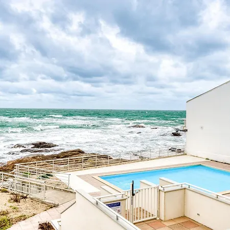 Apartman Premium Ocean View Studio, Balcony & Pool Les Sables-dʼOlonne