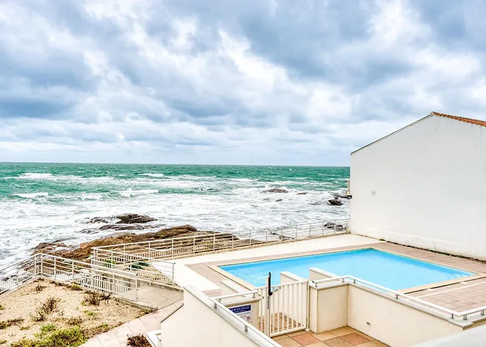 Διαμέρισμα Premium Ocean View Studio, Balcony & Pool Les Sables-dʼOlonne